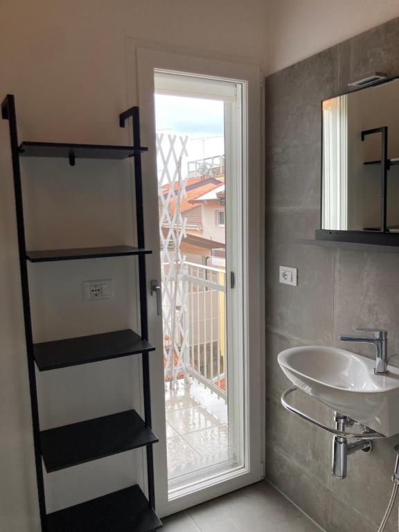Koupelna v ubytování Casa di Mirea