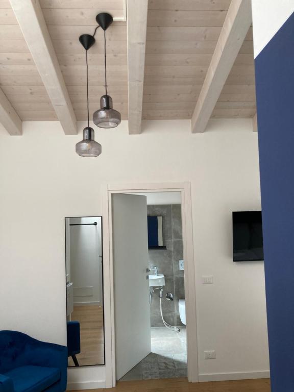 Koupelna v ubytování Casa di Mirea