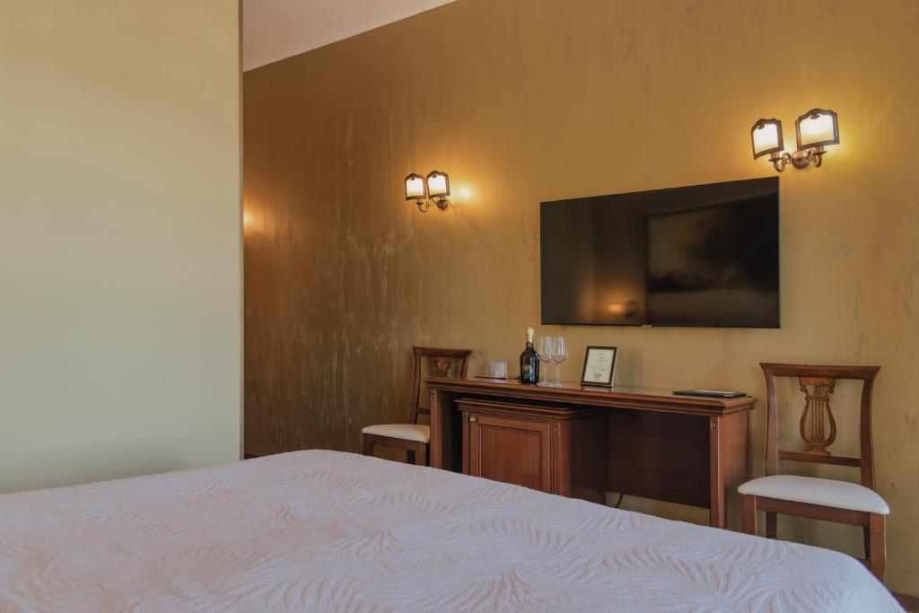 Posteľ alebo postele v izbe v ubytovaní Bella & Stella rooms
