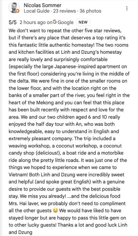 Fotografie z fotogalerie ubytování Comfy Riverside Mekong homestay Ben Tre v destinaci Ấp Phú Hòa (3)