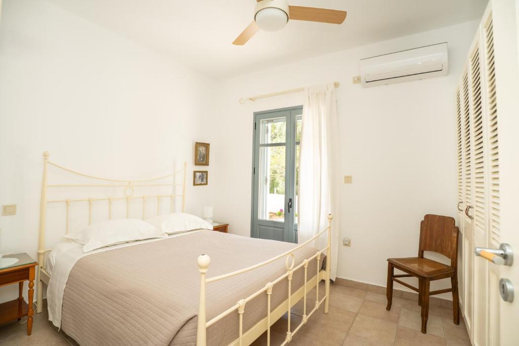 Postel nebo postele na pokoji v ubytování Semini Villa