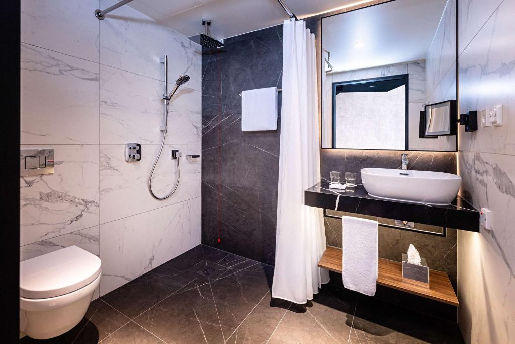 Radisson Blu Hotel at Porsche Design Tower Stuttgart - Resim 35