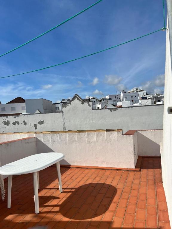Balkón alebo terasa v ubytovaní Casa en el centro de Conil
