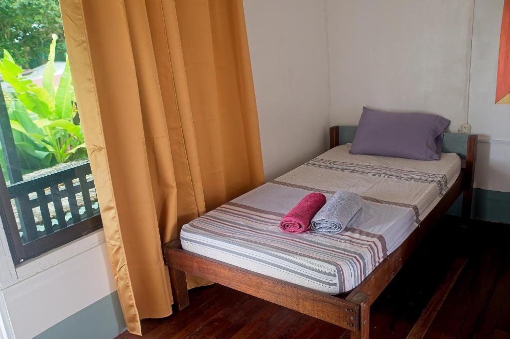 Postel nebo postele na pokoji v ubytování Mar Caribe PV