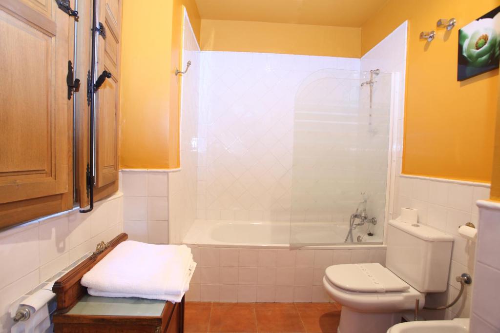 A bathroom at Posada Villa Maria