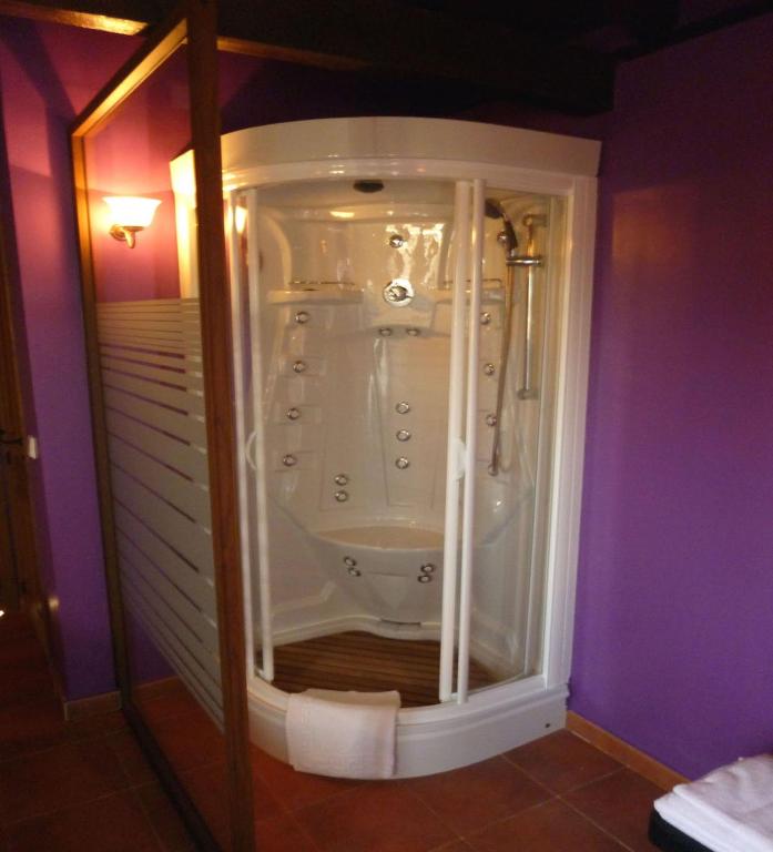 A bathroom at Posada Villa Maria