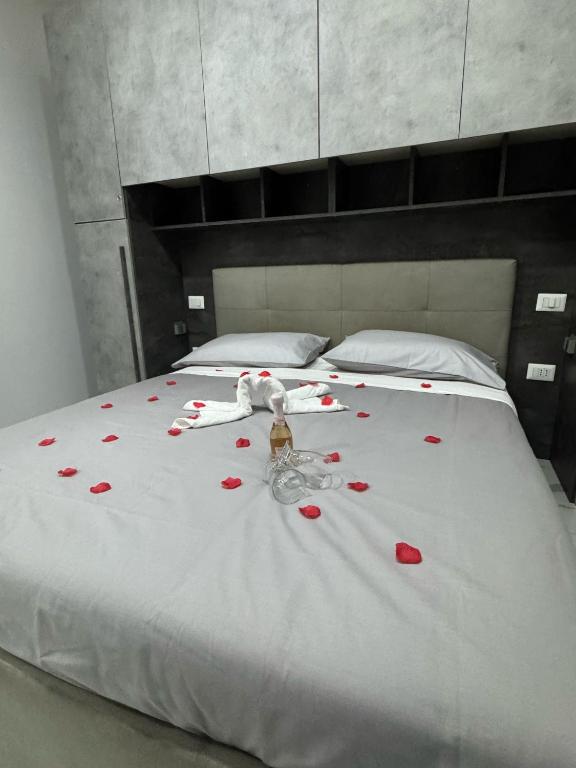 Ένα ή περισσότερα κρεβάτια σε δωμάτιο στο Home Miky