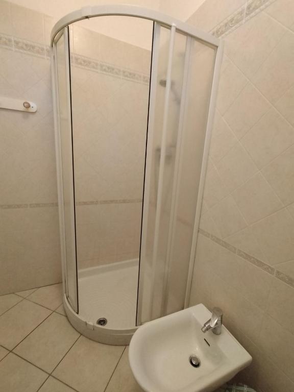 Kúpeľňa v ubytovaní Casa al mare