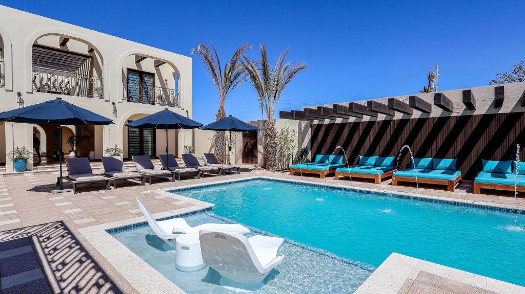 Bazén v ubytování Paz del Mar Room 02 Pelicano nebo v jeho okolí