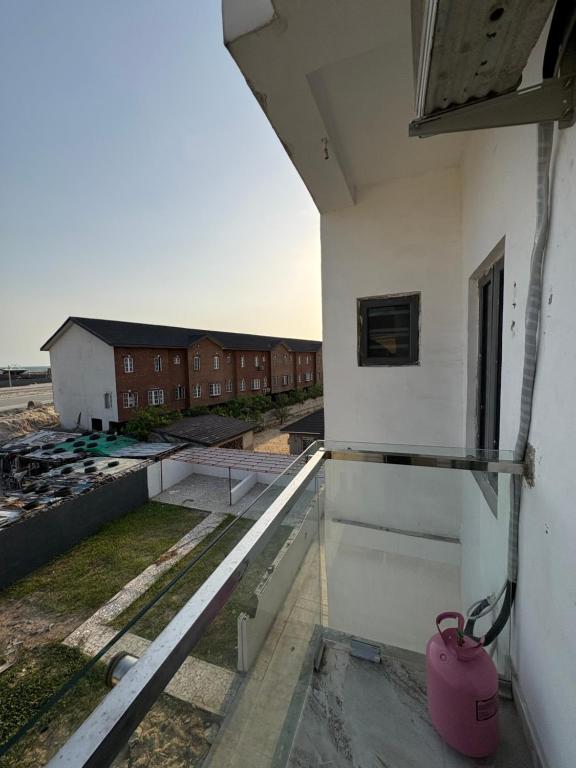 Balkón nebo terasa v ubytování Candy home