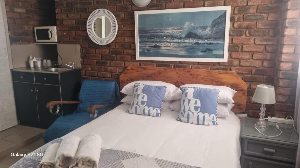 Letto o letti in una camera di Eagles Rest