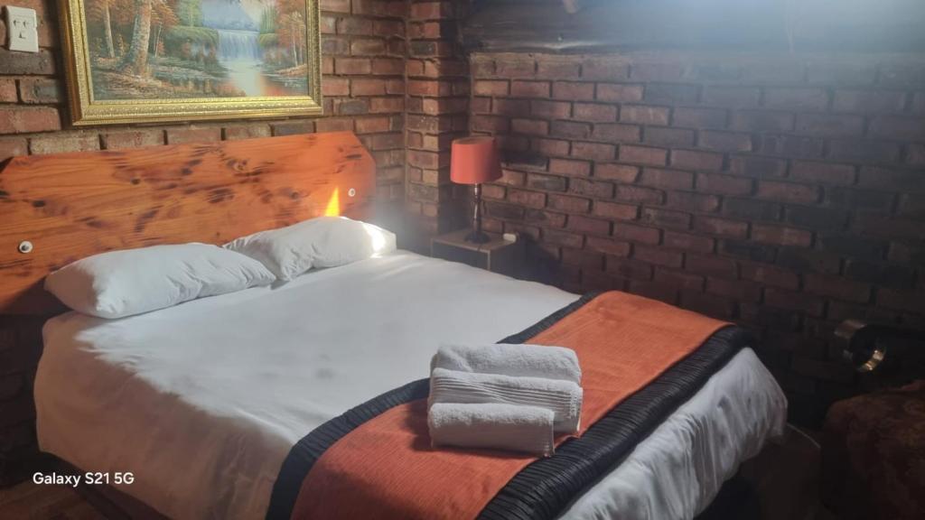 Letto o letti in una camera di Eagles Rest