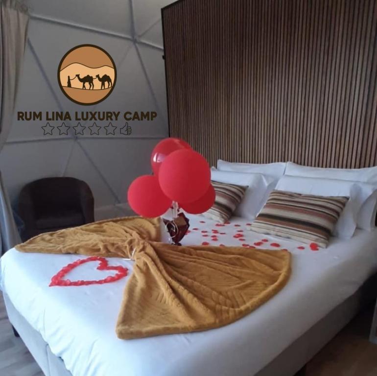 Fotografie z fotogalerie ubytování RUM LINA lUXURY CAMP v destinaci Wadi Rum
