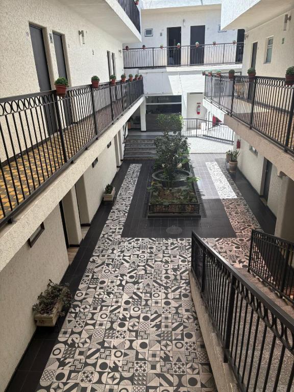 Balkón nebo terasa v ubytování Hotel Gallo