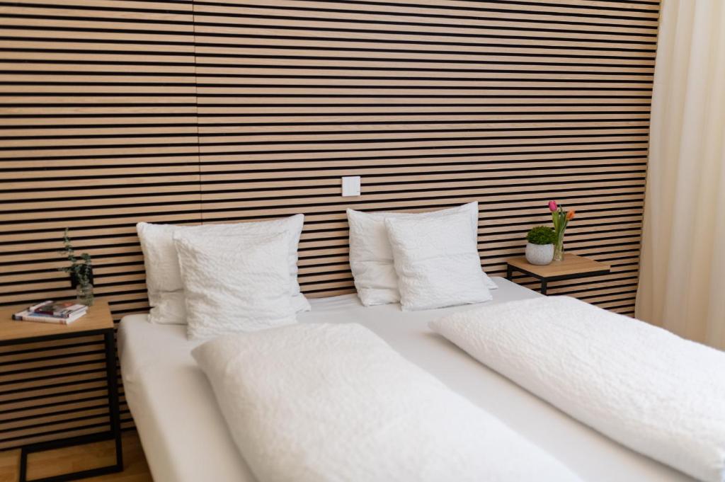 Postel nebo postele na pokoji v ubytování HOTEL MARIA
