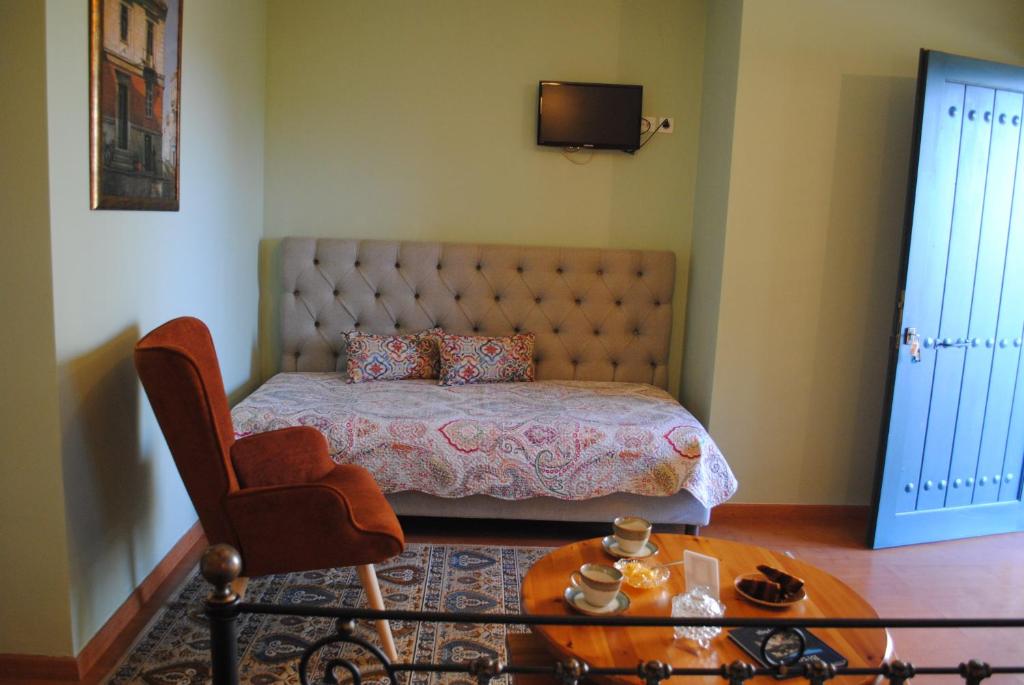 Posezení v ubytování Andromachi's beloi hotel