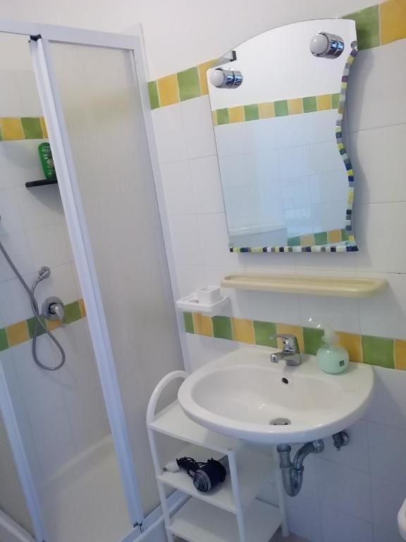 Koupelna v ubytování B&b Margherita