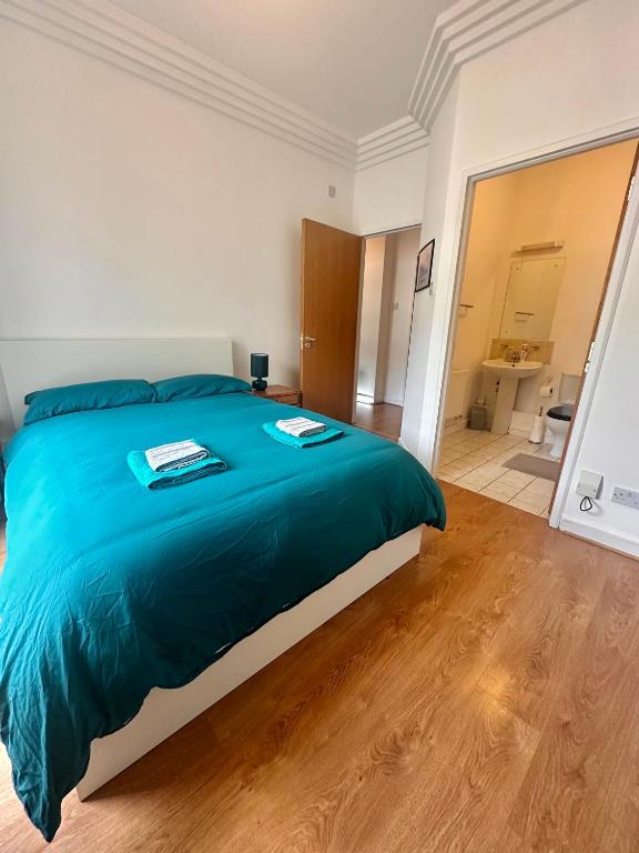 Postel nebo postele na pokoji v ubytování Prime Accommodation in Dublin