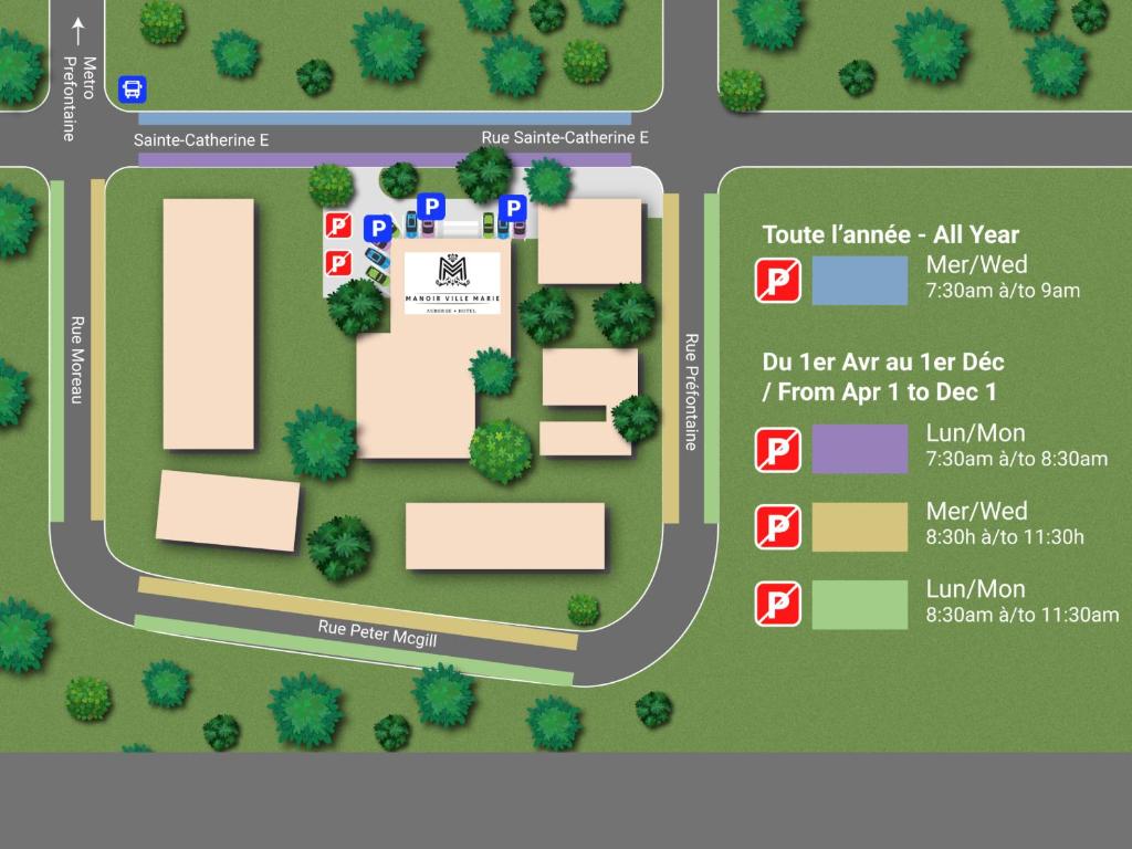 Hotel Auberge Manoir Ville Marie - Resim 43