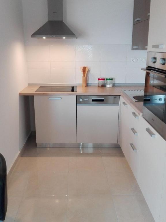 Kuchyňa alebo kuchynka v ubytovaní Apartments Markas