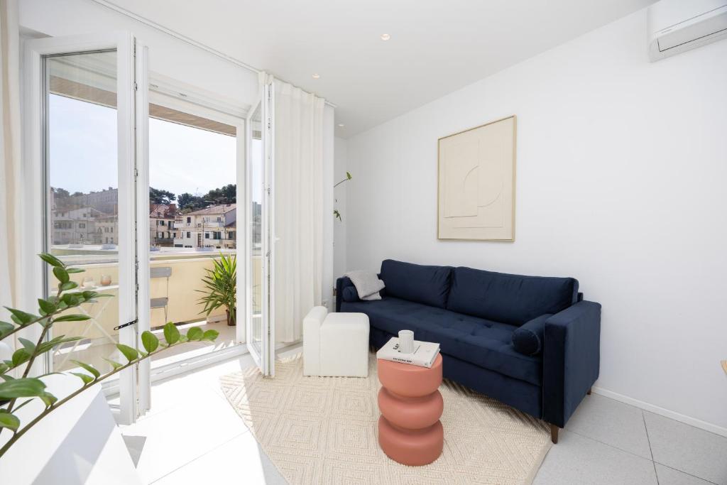 Posezení v ubytování Apartment Apinelo