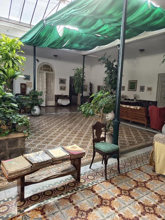 Posezení v ubytování Casa rosa 4