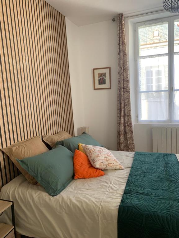 Ένα ή περισσότερα κρεβάτια σε δωμάτιο στο Gite Valoutina Gora