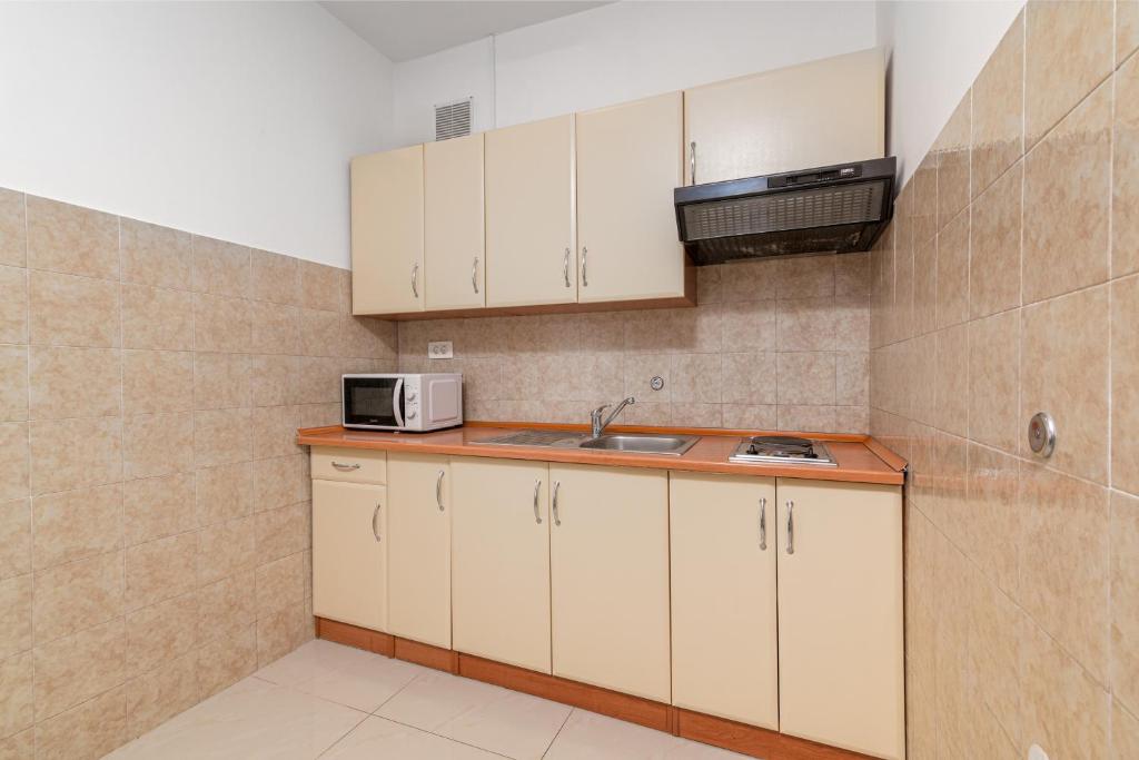 Kuchnia lub aneks kuchenny w obiekcie Apartments with parking spaces Rabac, Labin - 7622