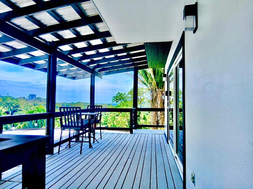 Balkón nebo terasa v ubytování Casa Zun Zun Roatan