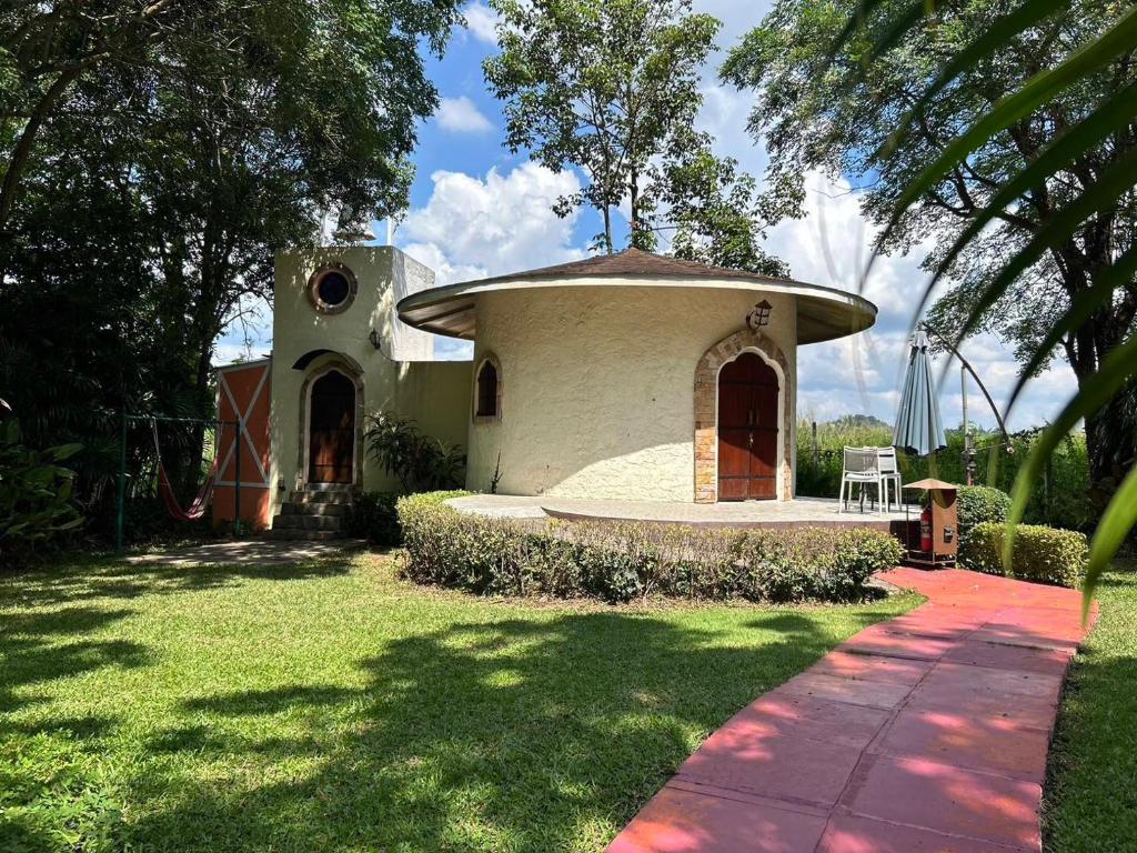 Zahrada ubytování Ville De La Vie Khao Yai