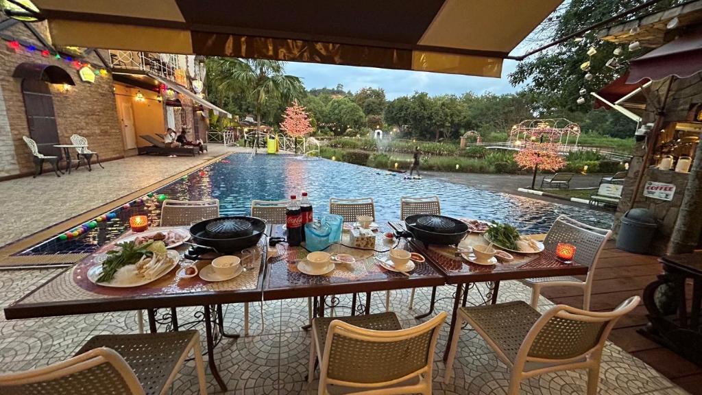 Bazén v ubytování Ville De La Vie Khao Yai nebo v jeho okolí