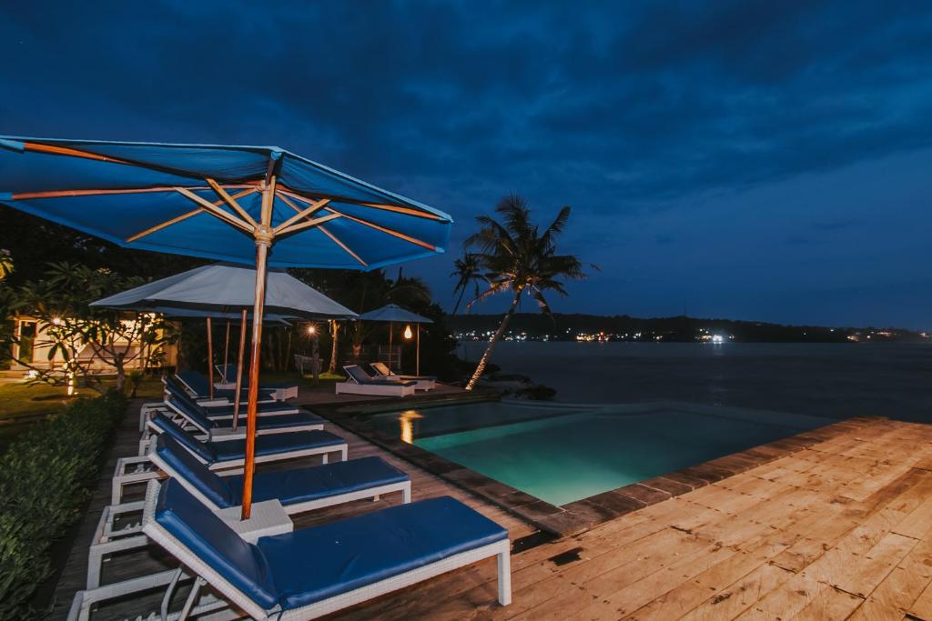 Bazén v ubytování Lembongan Seaview nebo v jeho okolí