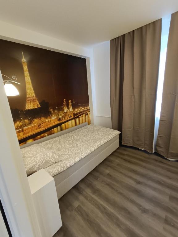Postel nebo postele na pokoji v ubytování Bonjour