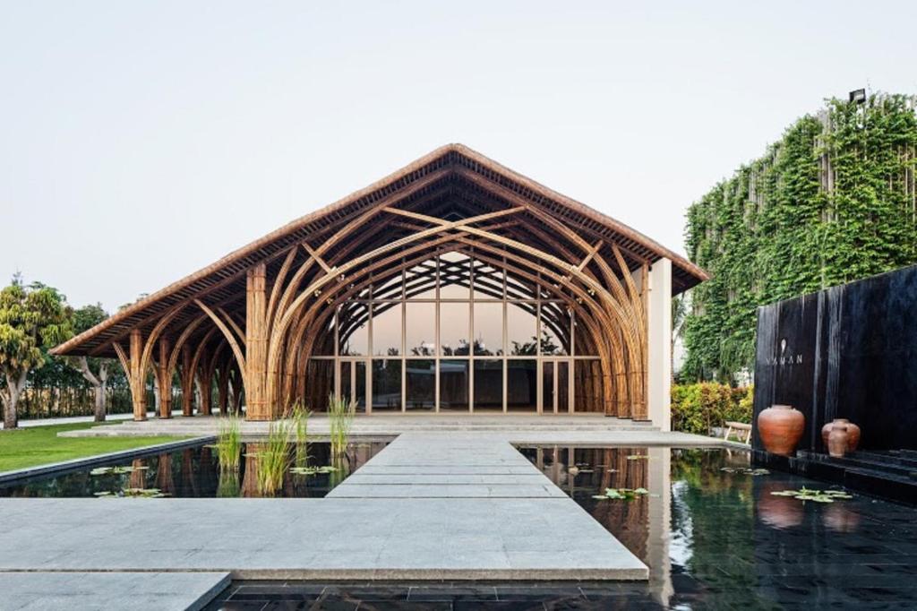 Zahrada ubytování Naman Retreat