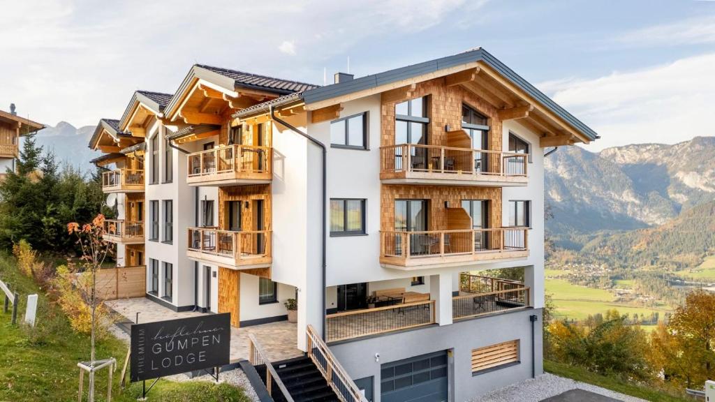 Nespecifikovaný výhled na hory nebo výhled na hory při pohledu z apartmánu