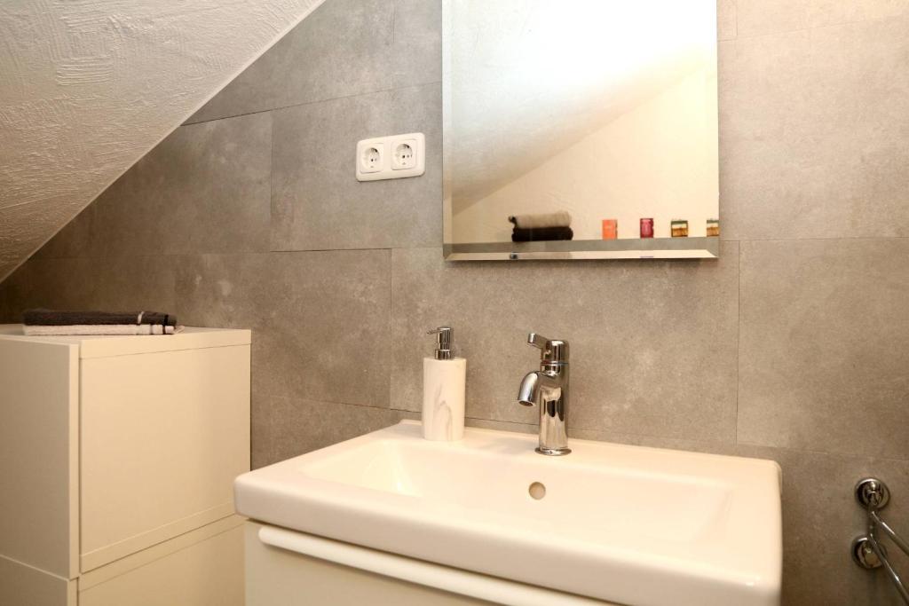 Koupelna v ubytování Ferienwohnung Vogler