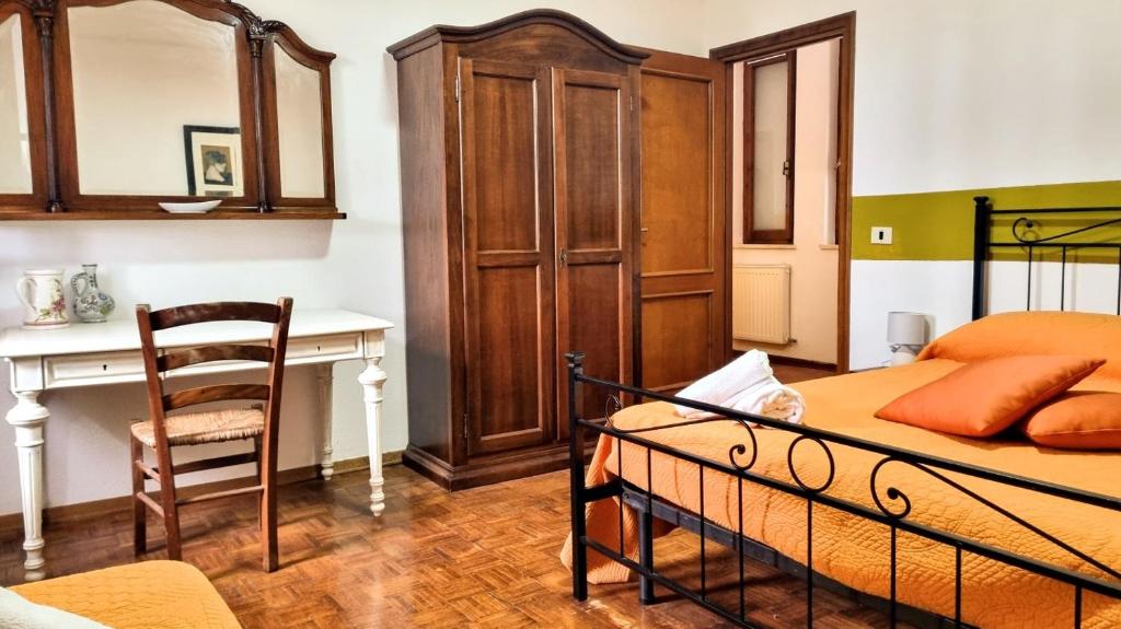 Postel nebo postele na pokoji v ubytování Agriturismo TERRANERA