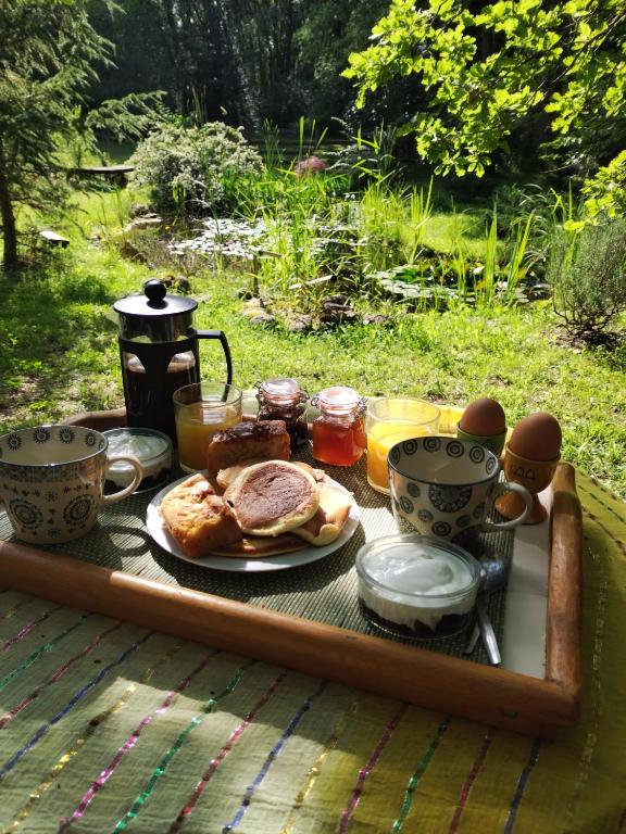 Ogród w obiekcie Echappée sauvage