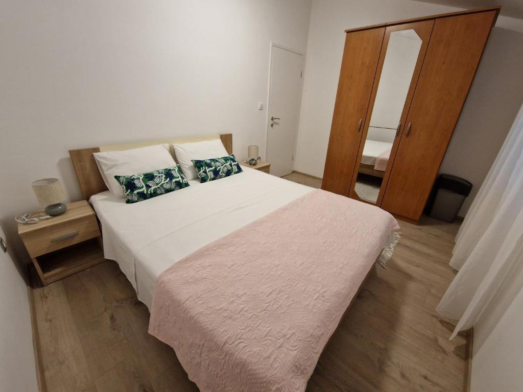 Postel nebo postele na pokoji v ubytování Apartment Hramina