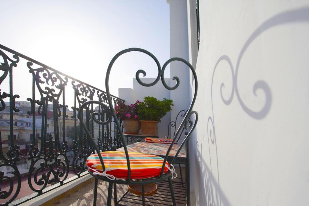 Balkón nebo terasa v ubytování Kasbah Rose