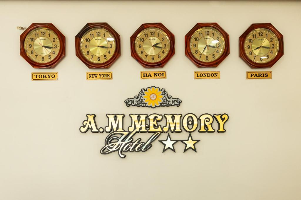 Chứng chỉ, giải thưởng, bảng hiệu hoặc các tài liệu khác trưng bày tại AM Memory Central Hotel 2