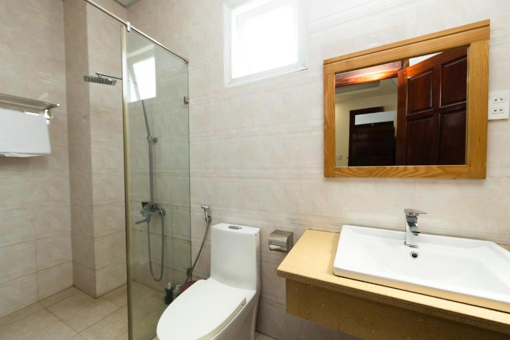 Phòng tắm tại AM Memory Central Hotel 2
