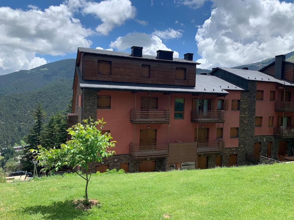 Een algemene foto van de bergen of uitzicht op de bergen vanuit het appartement