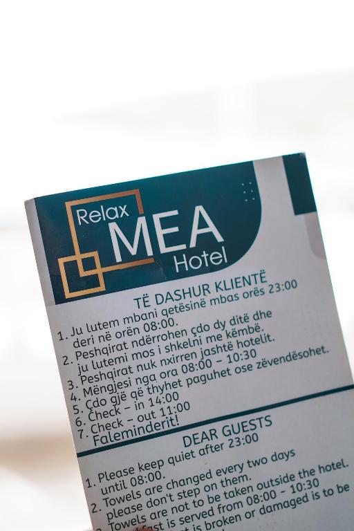 Fotografie z fotogalerie ubytování Relax Mea Hotel v destinaci Sarandë