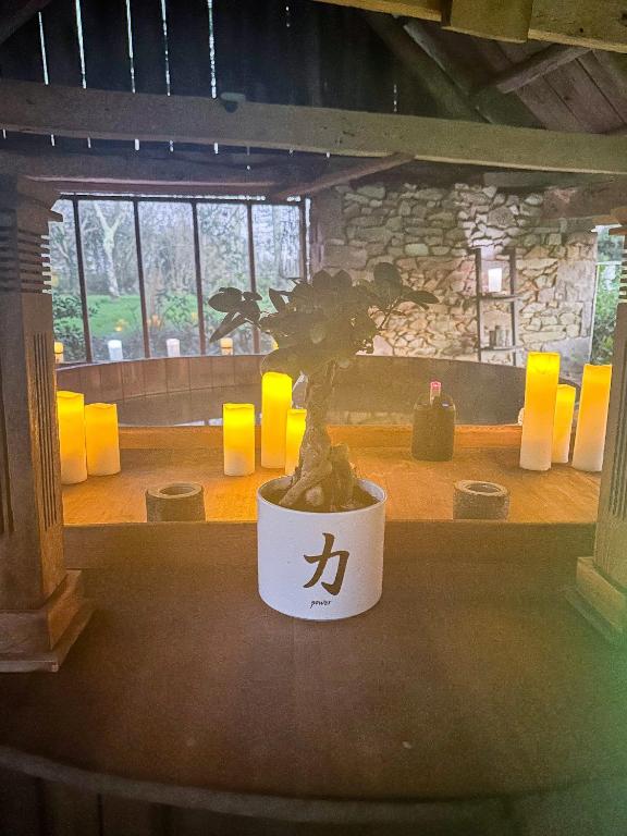 Posezení v ubytování Demeure du Porzou, chambres d'hôtes de charme dans demeure d'exception, parc paysager, spa, massages, proche Paimpol, classé 4 épis