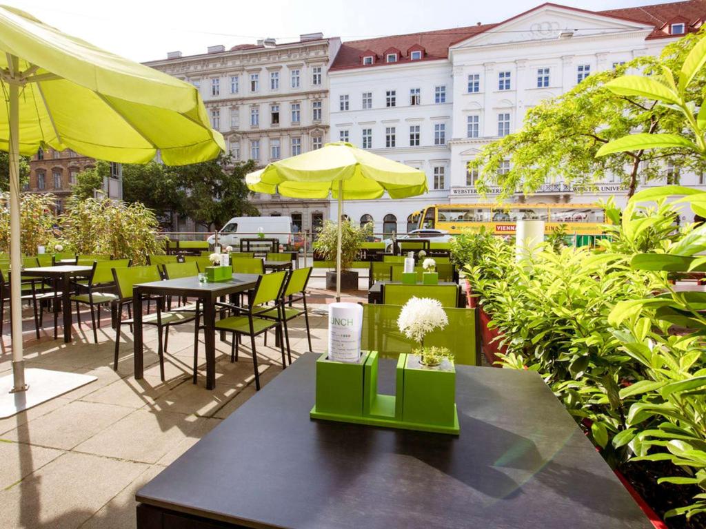 Zahrada ubytování Novotel Wien City