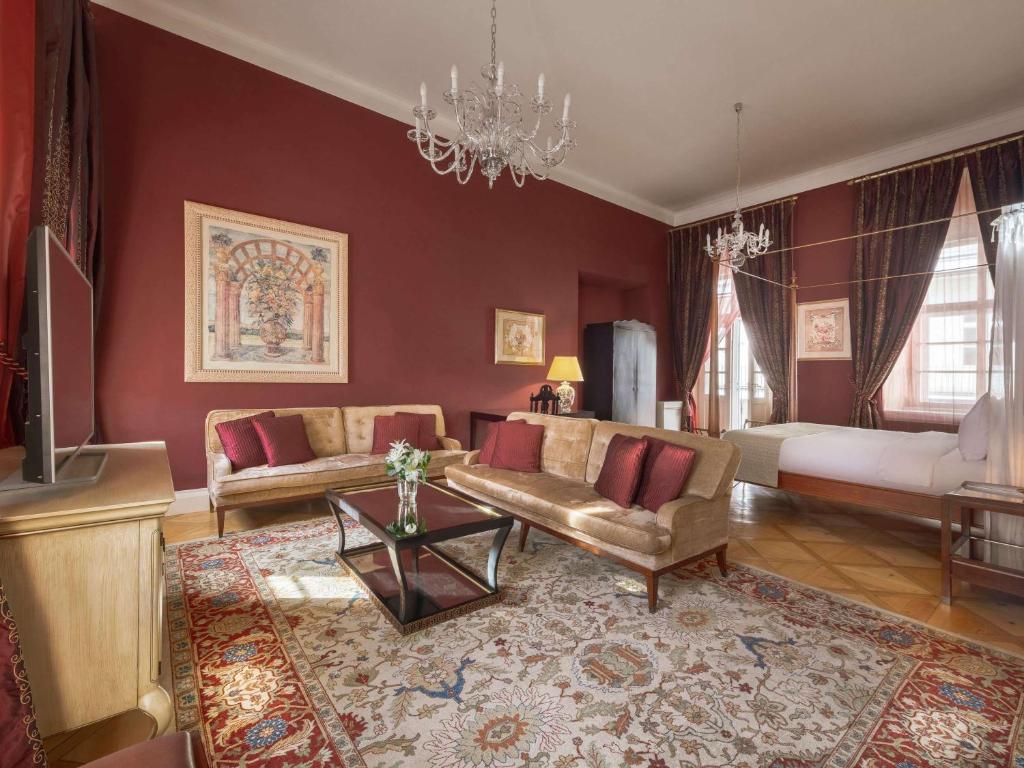 Część wypoczynkowa w obiekcie The Mozart Prague