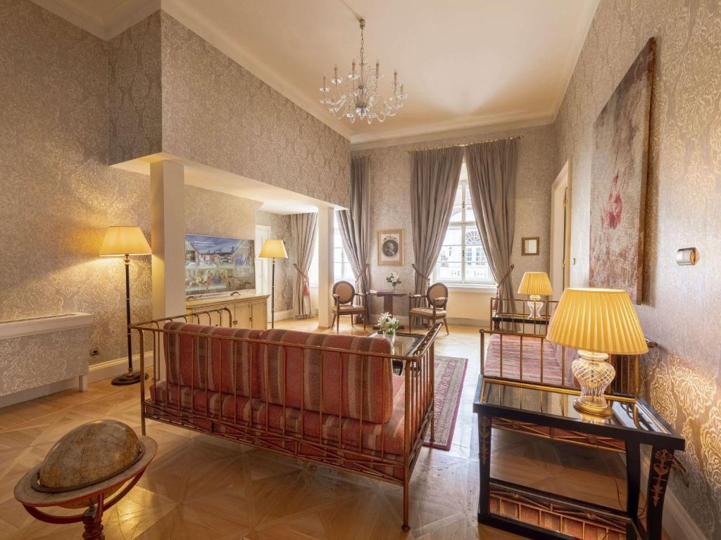 Część wypoczynkowa w obiekcie The Mozart Prague