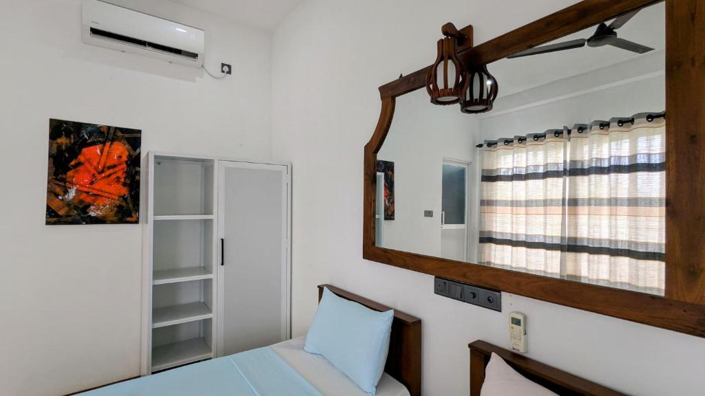 Postel nebo postele na pokoji v ubytování Skyy Villa matara