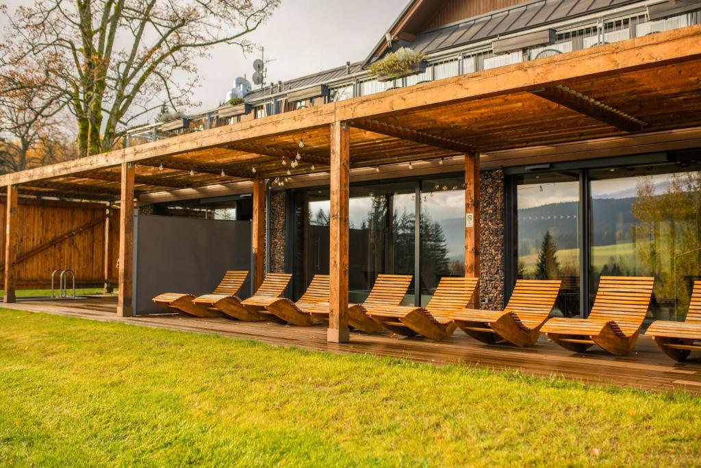 Zahrada ubytování Amenity Hotel & Resort Orlické hory